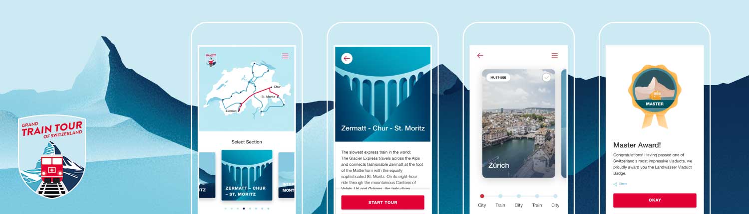 Grand Train Tour of Switzerland App Grand Train Tour of Switzerland App