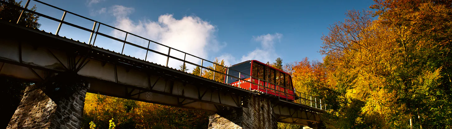 Harder railway to Harder Kulm Harder railway to Harder Kulm