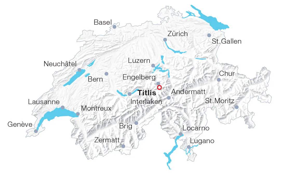 Map Titlis Map Titlis