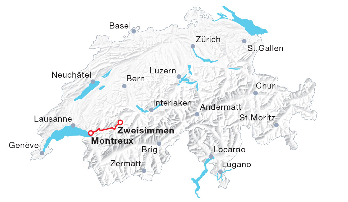 Map GoldenPass Panoramic Map GoldenPass Panoramic